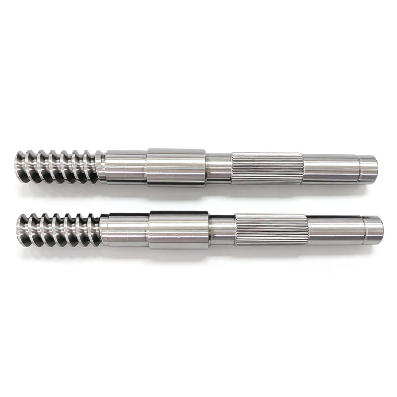 CNC Machined Worm Output Shaft